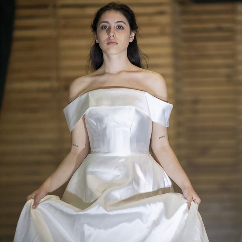 Desfile de moda nupcial